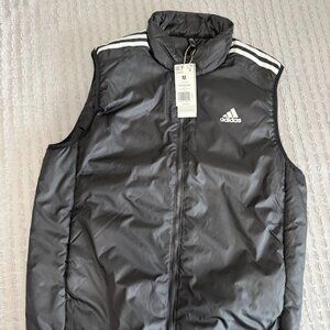 Adidas Men's black puffer vest